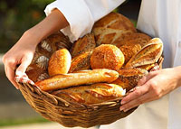 Das Bild zeigt einen Brotkorb.