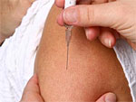Impfung eines Patienten