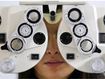 Sehtest beim Augenoptiker