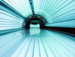 Das Bild zeigt ein Solarium.