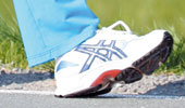 Fu� im Turnschuh