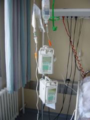 Infusion im Krankenhaus