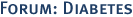 Forum: Diabetes