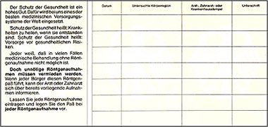 R�ntgenpass