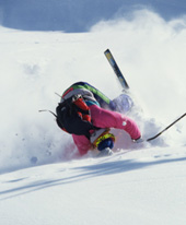 Ein Skiunfall