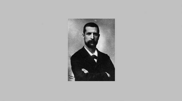 Man sieht eine Aufnahme von Alexandre Yersin.