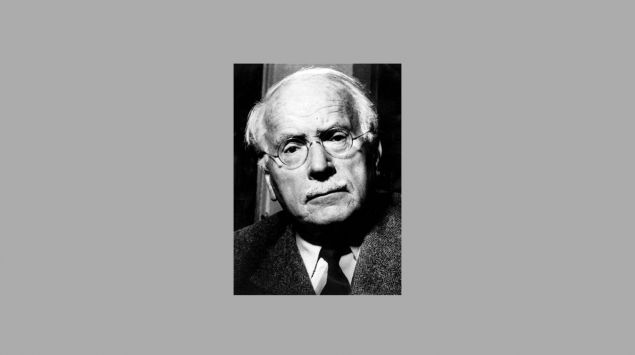 Man sieht eine Aufnahme von Carl Gustav Jung.
