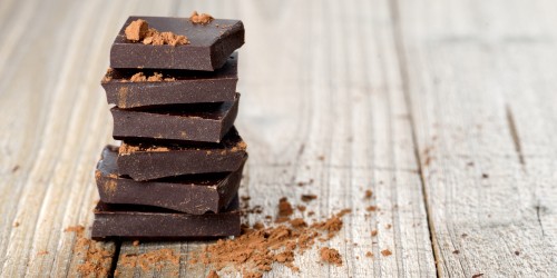 que chocolate comercial tiene mas cacao