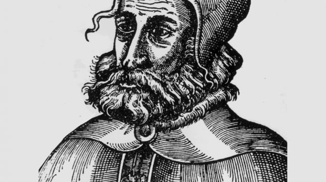 Darstellung von Galen (Claudius Galenus).