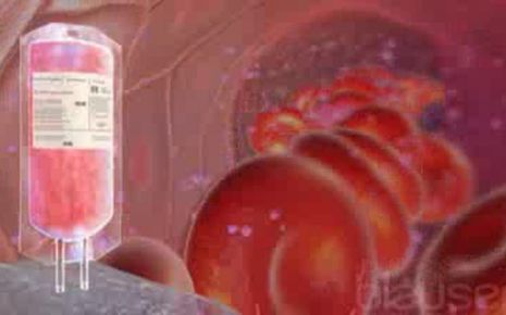Blut- und Blutplättchen-Transfusion Video