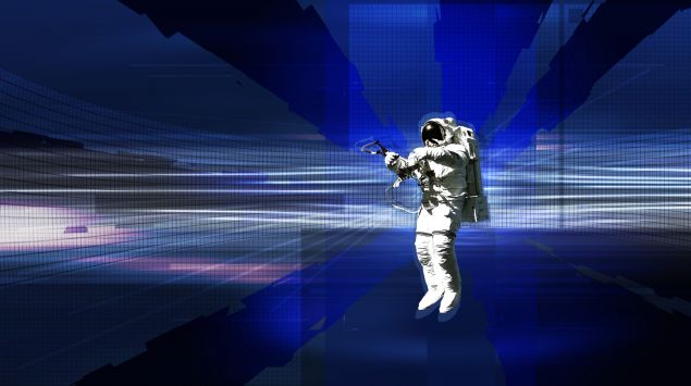 Das Bild zeigt einen Astronauten.