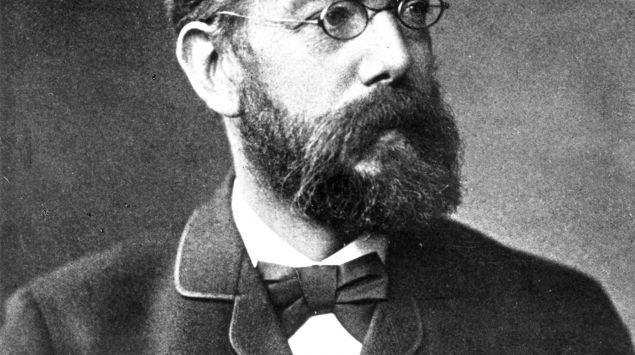 Ein Porträt von Robert Koch.