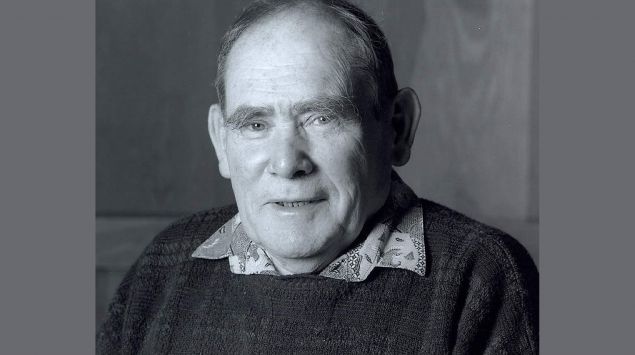 Schwarzweißfoto von Sydney Brenner.